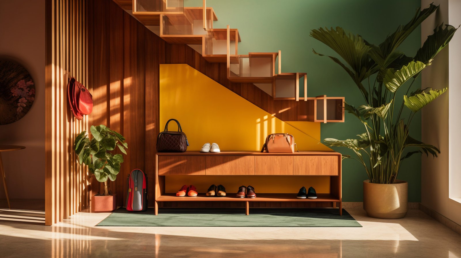 shoe-rack-indoors-still-life